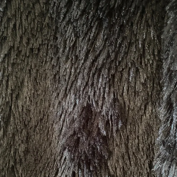 Apt. 9 Plush Black Teddy Vest - Picture 5 of 9